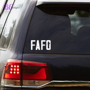 FAFO Decal