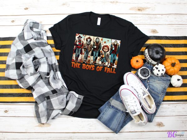 The Boys of Fall Short Sleeve, Halloween Shirt