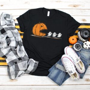 Halloween Pac-Man Short Sleeve Shirt